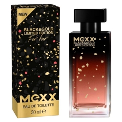 MEXX Black & Gold For Her Limited Edition 30ml woda toaletowa